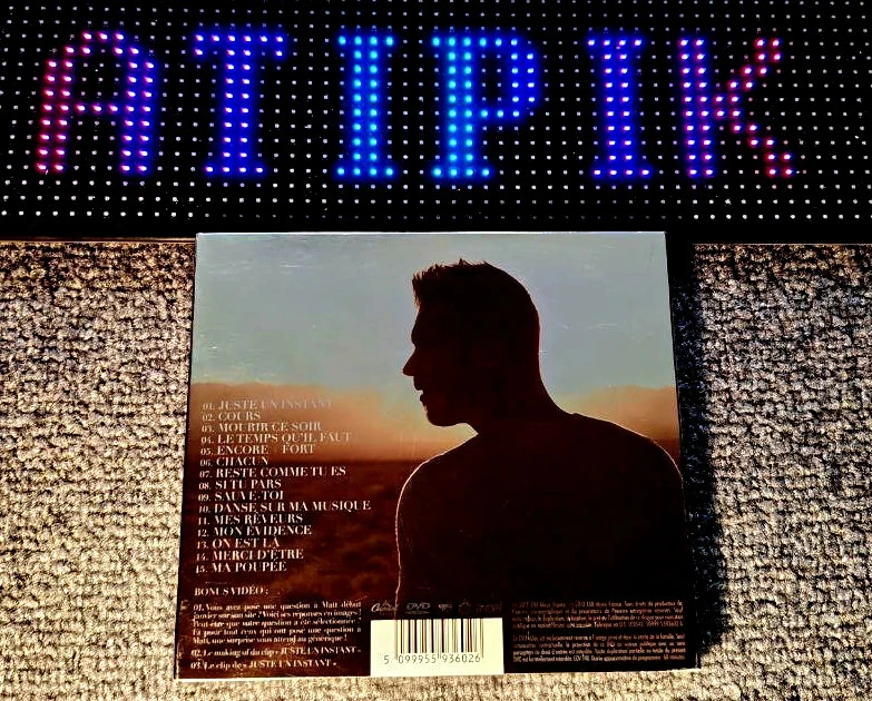 Het Onmisbare Album À La Poursuite Du Bonheur De M. Pokora Met DVD 📀 – photo 2